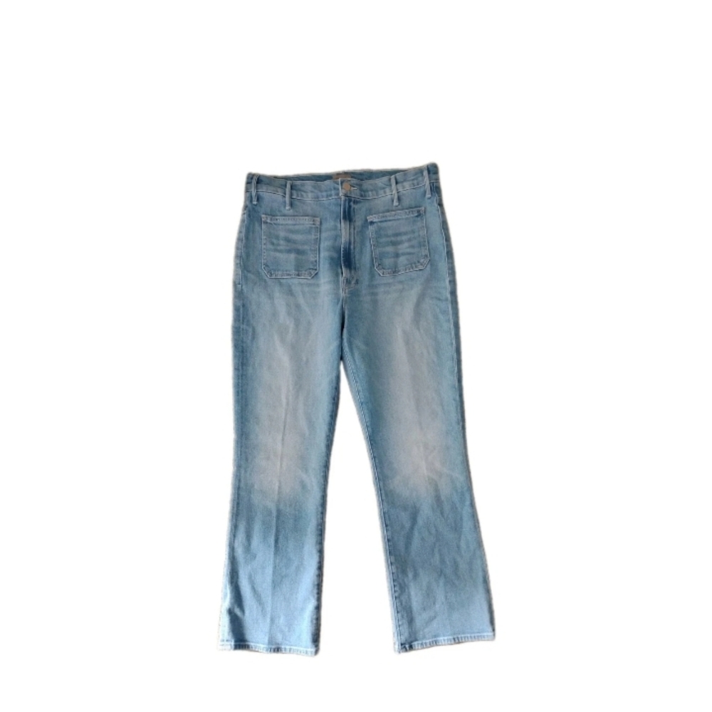 Mother Jeans Hustler Patch Pocket Ankle Women's Size 34 - Picture 4 of 9